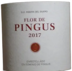 illustration du vin Espagne Dominio de Pingus Flor de Pingus Ribera Del Duero Tempranillo 2017