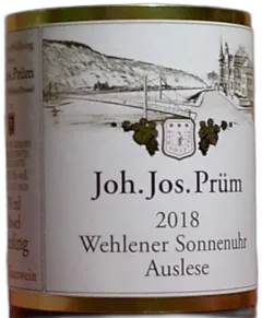 image du vin Allemagne Joh.Jos. Prum Wehlener Sonnenuhr Auslese Riesling