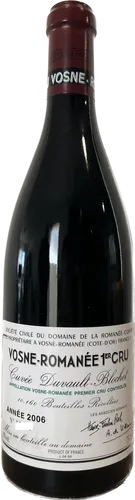 photos du vin Vosne-Romanée 1er Cru Duvault Blochet 2006 Domaine de la Romanée-Conti