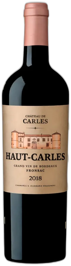 capture du vin Fronsac Chateau de Carles Haut Carles