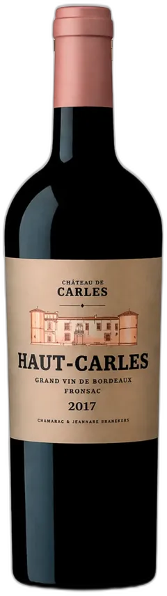 capture du vin Fronsac Chateau de Carles Haut Carles