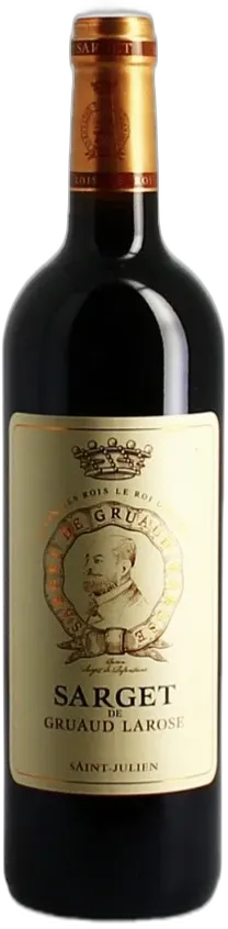 aperçu du vin Sarget de Gruaud Larose Aop Saint-Julien