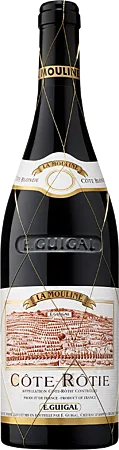 vue du vin E. Guigal Côte-Rôtie la Mouline