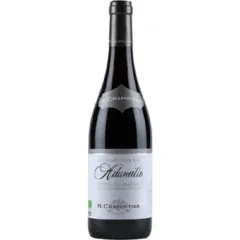 vue du vin Côtes du Rhône Aop- Adunatio Maison Chapoutier Rouge 2023