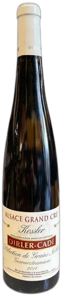 photo du vin Gewurztraminer Grand Cru Kessler Sélection de Grains Nobles Alsace Gewurztraminer Blanc Domaine Dirler-Cadé 2011