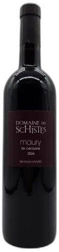 photos du vin Domaine des Schistes Aop Maury Grenat Vin Doux Naturel la Cerisaie 2024