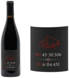 photo du vin Vin de Savoie Arbin Mondeuse "(N) 30.506' (E) 04.451'"