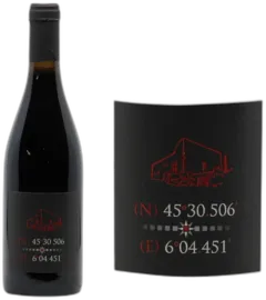 photo du vin Vin de Savoie Arbin Mondeuse "(N) 30.506' (E) 04.451'"