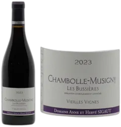 vue du vin Chambolle-Musigny les Bussières