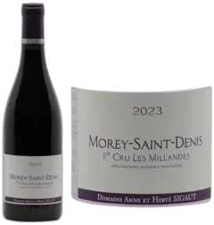 vue du vin Morey-Saint-Denis 1er Cru les Millandes