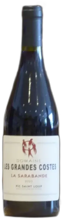 image du vin Pic Saint-Loup Domaine les Grandes Costes Sarabande 2023