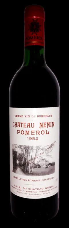 photo du vin Château Nenin 1986