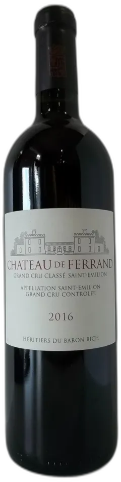 photo du vin Saint Emilion Chateau de Ferrand Grand Cru Classé