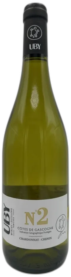 vue du vin Uby n°2 Chardonnay Chenin Sud Ouest France