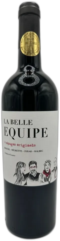 vue du vin Vinovalie la Belle Equipe 4 Cepages Originels Sud Ouest France