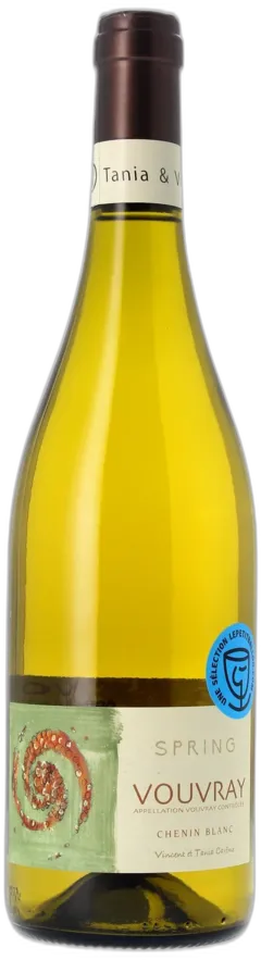 vue du vin Domaine Vincent Carême Spring Aop Vouvray Blanc 2023