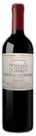 aperçu du vin Château le Privera 2017 le Tertre