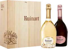 photo Ruinart Duo Ruinart Blanc de Blancs Rosé