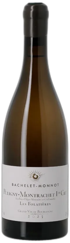 illustration du vin Domaine Bachelet-Monnot Premier Cru les Folatières 2023