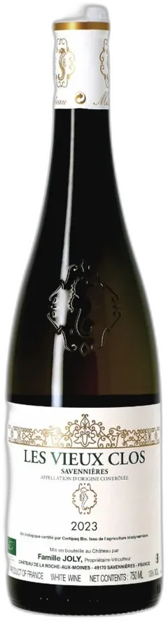 vue du vin Nicolas Joly, les Vieux Clos, 2023