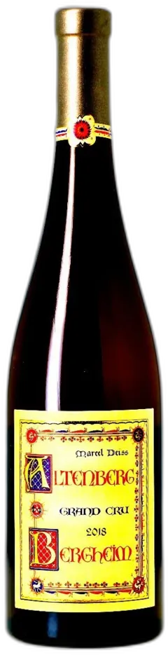 vue du vin Domaine Marcel Deiss, Grand Cru Altenberg Bergheim 2018
