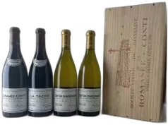 photo du vin Assortiment Domaine de la Romanee Conti 2022 1rc 1 t 1 Rsvt 2 cc 3 vr Petits Monts
