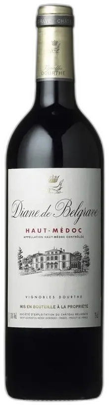 photo du vin Diane de Belgrave 2018 Haut Medoc Château Belgrave