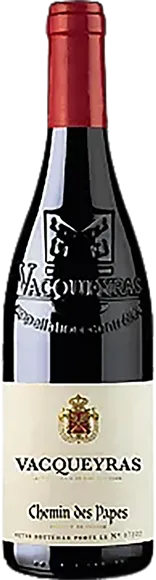 photo du vin Vacqueyras Rouge 2023 Chemin des Papes