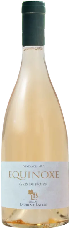 capture du vin Laurent Batlle Equinoxe Gris de Noirs Côtes Catalanes Rosé 2024