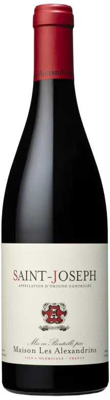 capture du vin Famille Perrin Maison les Alexandrins Saint Joseph Rouge 2024