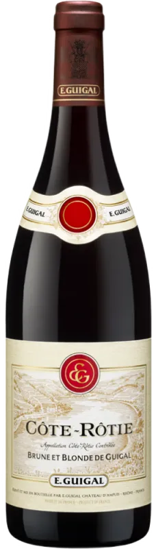 photos du vin E. Guigal Côte Rôtie Brune et Blonde Rouge 2021