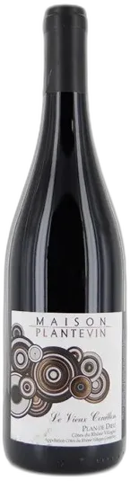 photo du vin Côtes du Rhône Villages Plan de Dieu le Vieux Couillon Domaine Laurent Plantevin