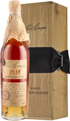 photo du vin Baron Gaston Legrand 1934