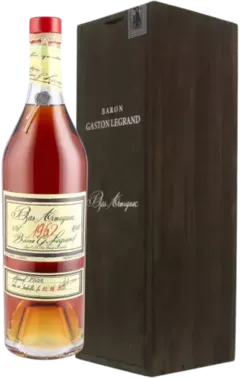 vue du vin Baron Gaston Legrand 1962