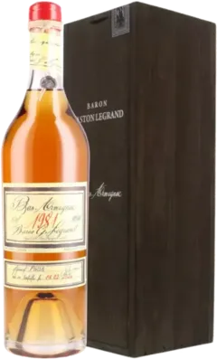 photo du vin Baron Gaston Legrand 1981