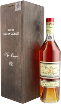 vue du vin Baron Gaston Legrand 1985