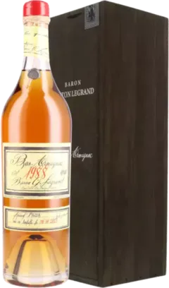 illustration du vin Baron Gaston Legrand 1988