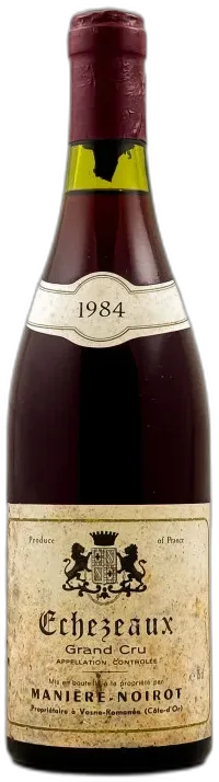 photo du vin Manière Noirot Echezeaux 1984
