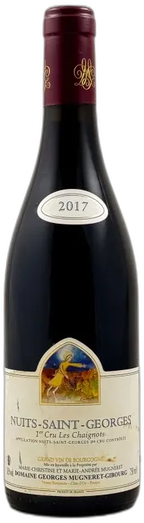photos du vin Mugneret Gibourg Nuits Saint Georges 1er Cru "les Chaignots" 2017