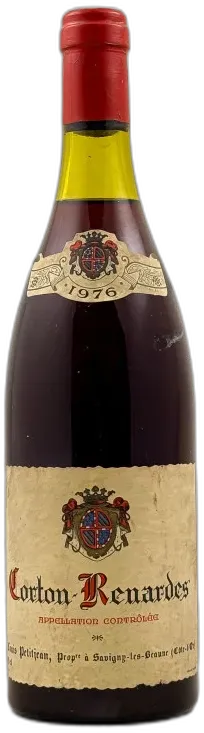 photo du vin Pierre Petitjean Corton Renardes 1976