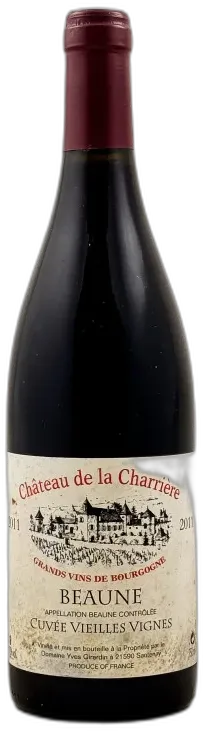 photo du vin Chateau de la Charrière Beaune Vieilles Vignes 2011