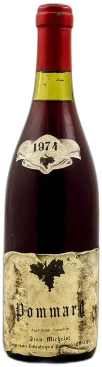 illustration du vin Jean Michelot Pommard 1974