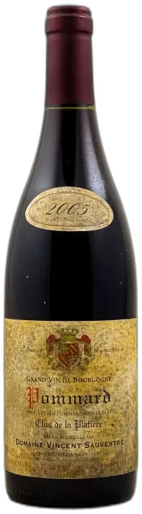 photo du vin Vincent Sauvestre Pommard "Clos de la Platière" 2005