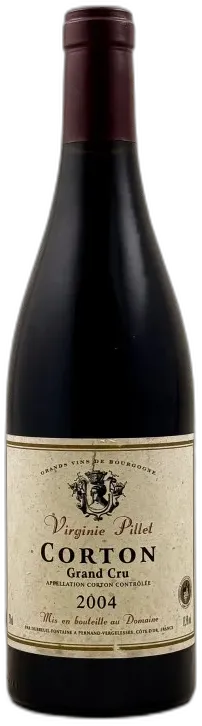 photo du vin Virginie Pillet Corton 2004