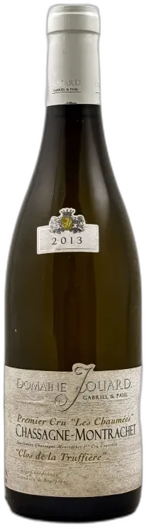 capture du vin Jouard Chassagne Montrachet 1er Cru "les Chaumées Clos de la Truffière" 2013