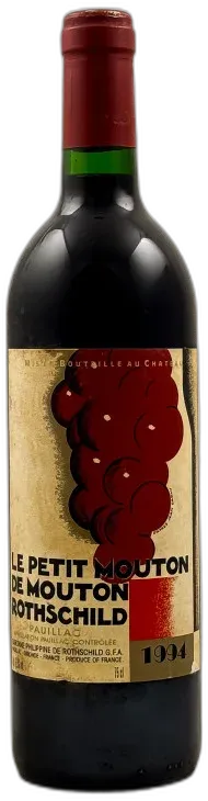 photo du vin Petit Mouton Pauillac 1994