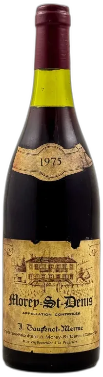 photos du vin Taupenot-Merme Morey Saint Denis 1975