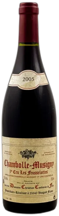 photo du vin Christian Confuron Chambolle Musigny 1er Cru "les Feusselottes" 2005