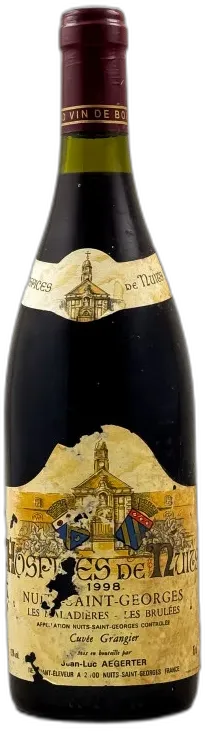 image du vin Nuits Saint Georges Les Maladières Les Brûlées Cuvée Grangier