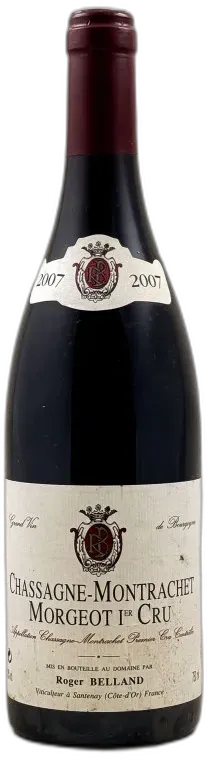 photo du vin Roger Belland Chassagne Montrachet 1er Cru "Morgeot" 2007